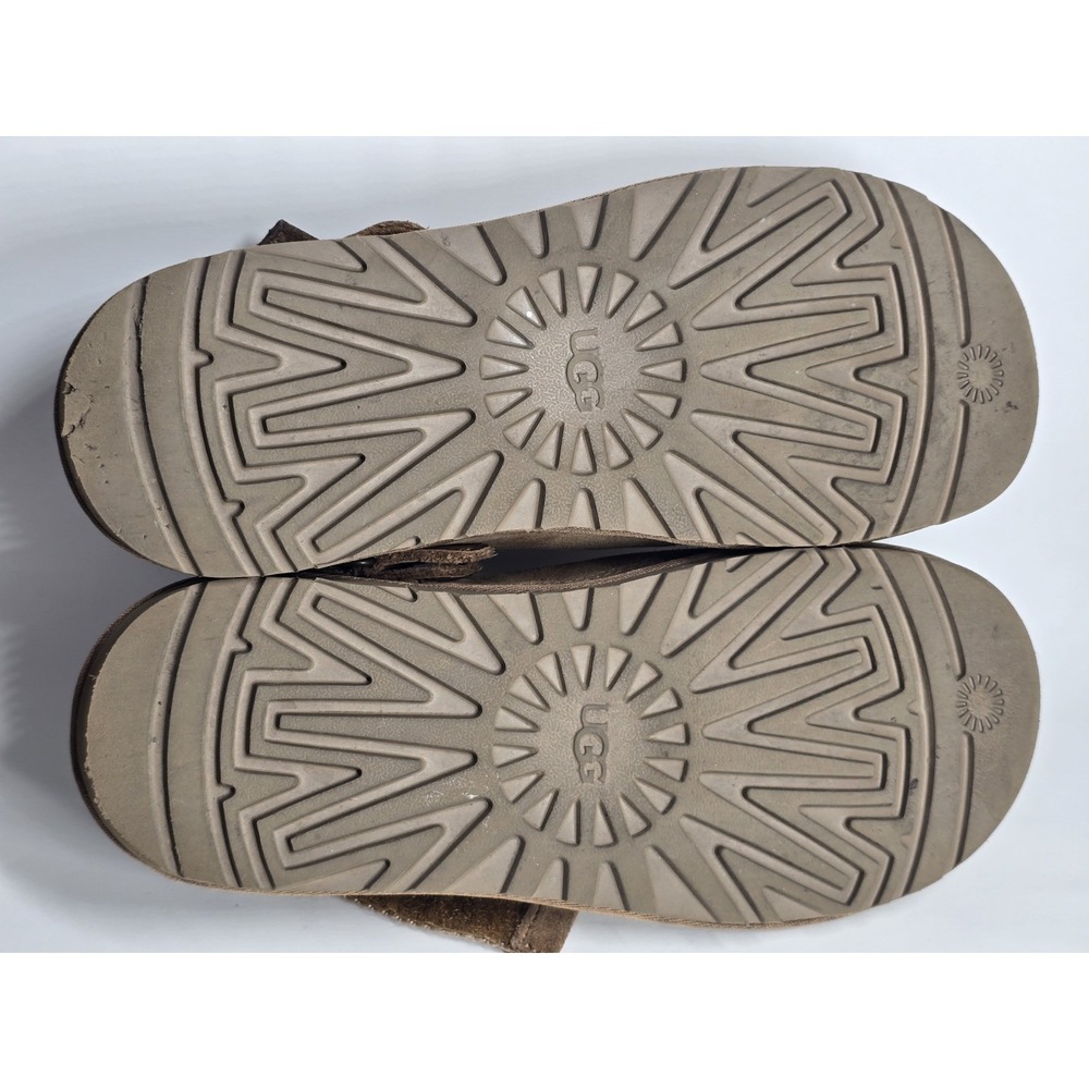 UGG Goldencoast Clog II Chestnut Suede Men's 9 Slingback Mule Shoes - Picture 5 of 10